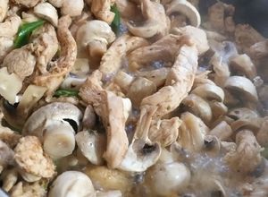 Una foto de Pollo estilo coreano
