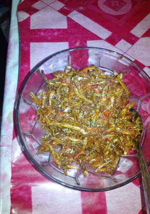 Foto resep Teri sambal bajak ala bunda rizma