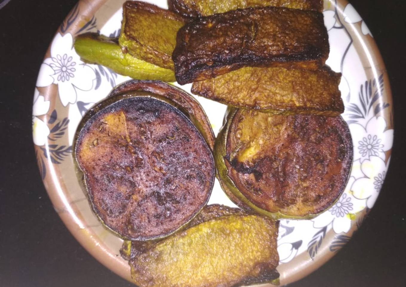 Fried vegetables