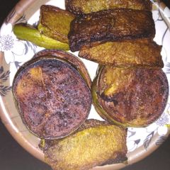 A picture of Fried vegetables.