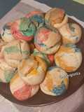 Biscotti arlecchino da inzuppo