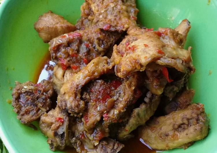 Balungan Ayam Pedas Manis Asin