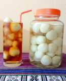 Trái vải ngâm-Trà vải thơm mát