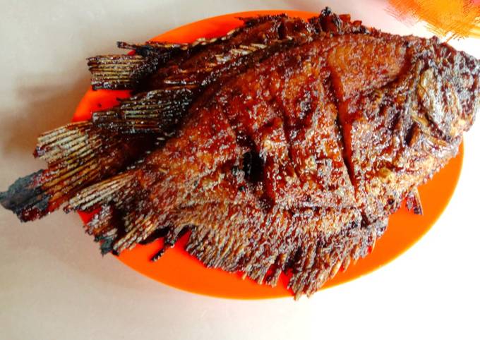 Ikan bakar teflon no ribet