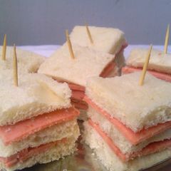 A picture of Mini Brawn Sandwiches.