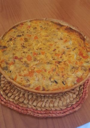 Foto principal de Quiche de verduras y pollo
