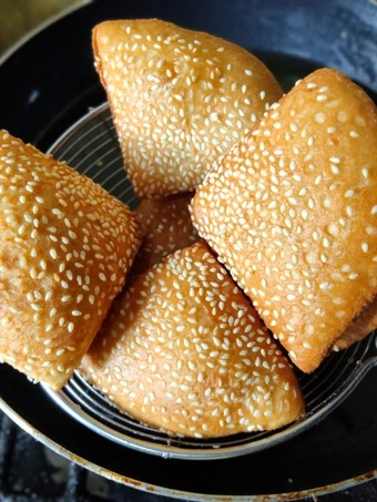 Cara Gampang Menyiapkan Resep ODADING/ROTI BANTAL GORENG WIJEN MENUL CANTIK yang Menggugah Selera Anti Ribet, Menggugah Selera