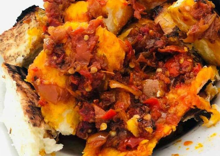 Step-by-Step Guide to Prepare Any-night-of-the-week Oven grilled yam Cooking Basics for Newbies