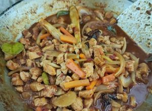 Gambar Ayam paprik simple