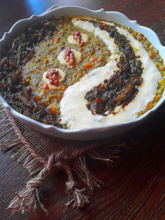 عکسی از دستور آش برنج
