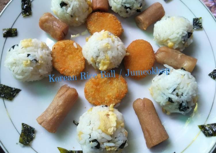 Resep Korean Rice Ball / Jumeokbap yang Bisa Manjain Lidah