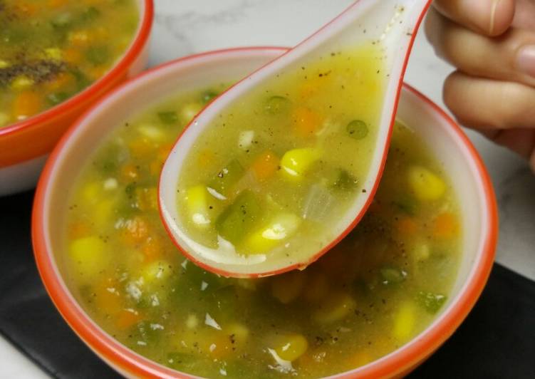 Tasty And Delicious of Sweet Corn Soup