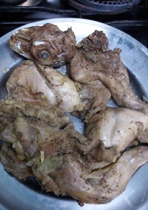 صورة لوصفة ارنب مسلوق