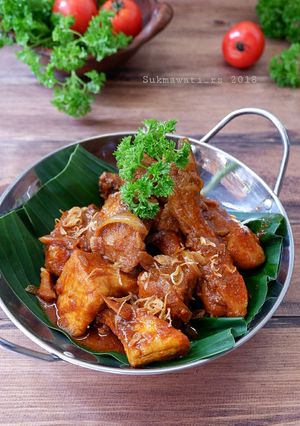 Foto resep Semur Ayam Pedas