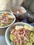 Pasta Carbonara Súper Rápida
