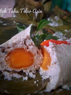 Foto resep Botok Tahu Telur Asin