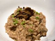Una foto de risoto de seta