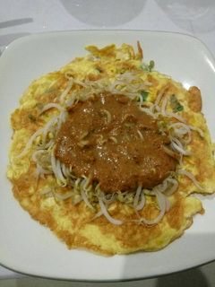 Foto resep Telur tahu dadar bumbu pecel