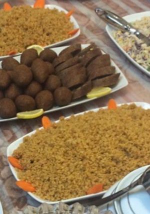 صورة لوصفة البرغل التركي على طريقه ماما