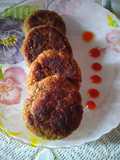 Potato cornflakes tikki