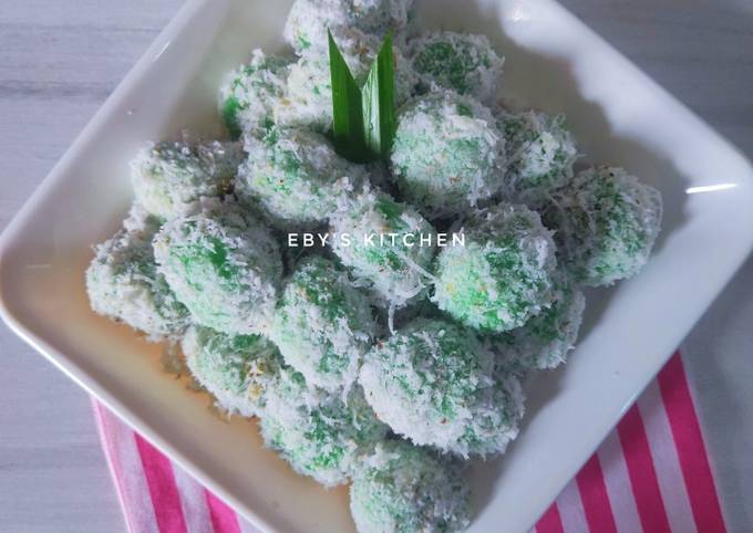 Resep Klepon Ketan Isi Gula Merah Oleh Ebys Kitchen Cookpad