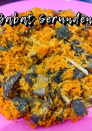 Foto resep Babat Serundeng ❤️