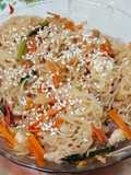 Soun Goreng Ayam ala Japchae Korea