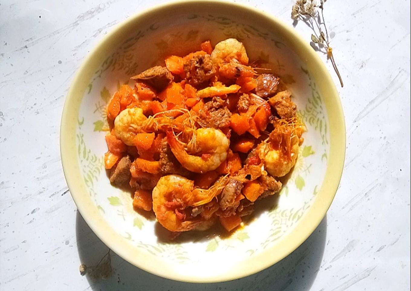Sambal Goreng Udang & Hati Ayam