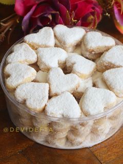 Foto resep Kue Putri Salju Keju