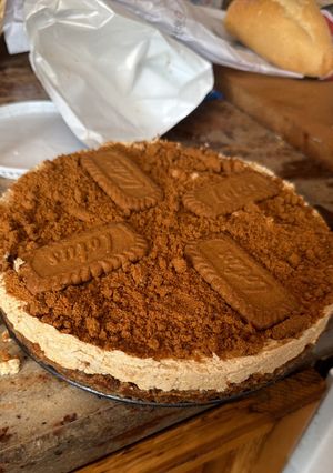 Una foto de Tarta lotus