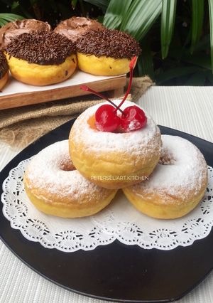 Foto resep Donat labu kuning, empuk