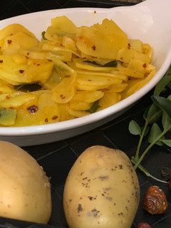 A picture of Aallu ki bhujia.