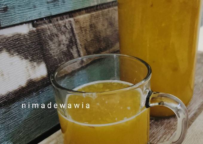 Recipe: Appetizing Jus Waluh Nanas Apel