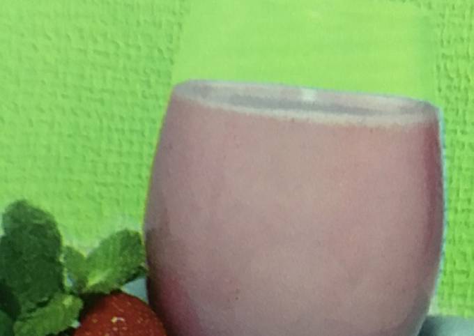 Strawberry Yoghurt shake