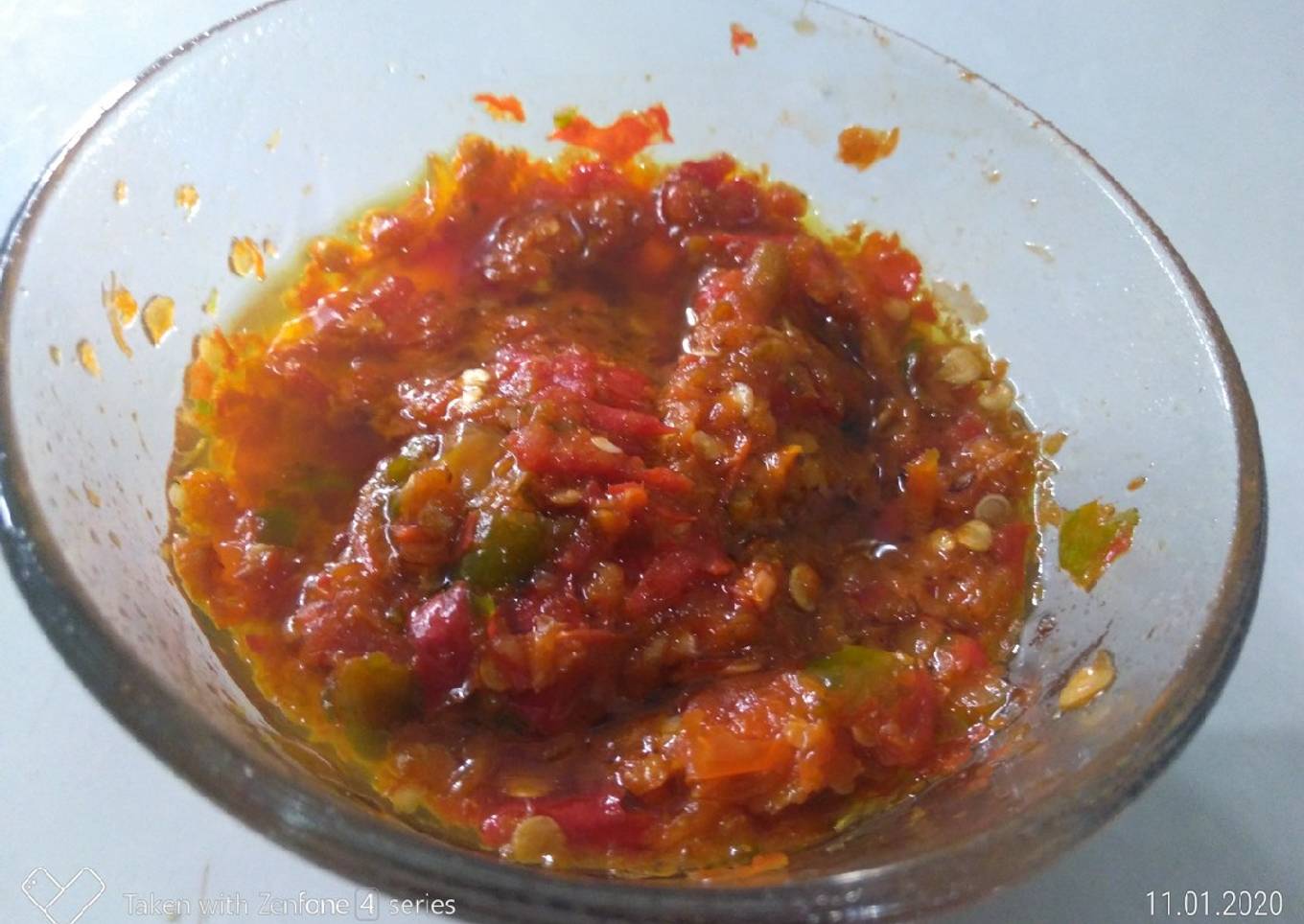 Sambel mirip bebek kaleyo