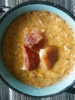 Kapros káposztafőzelék recept fotója