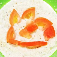 A picture of Tomato coconut chutney.