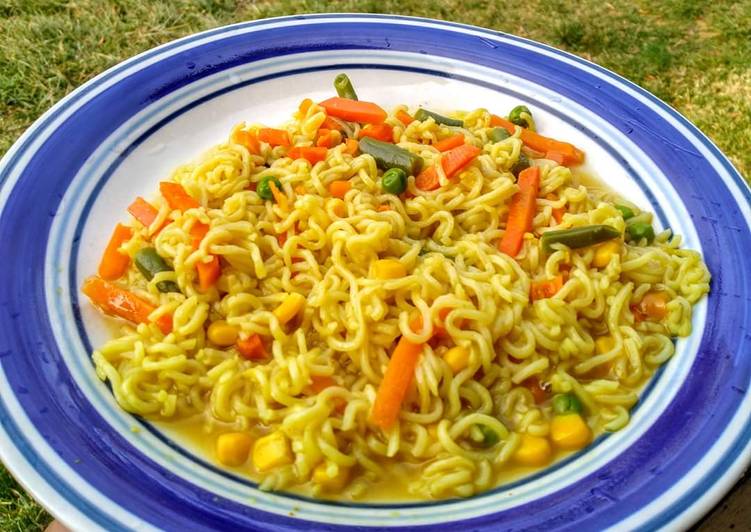 Step-by-Step Guide to Prepare Favorite Vegetable maggi