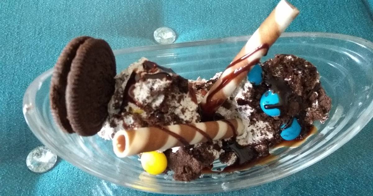 Oreo gems icecream Recipe by Shalini Agarwal Cookpad