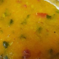 A picture of Yellow daal.