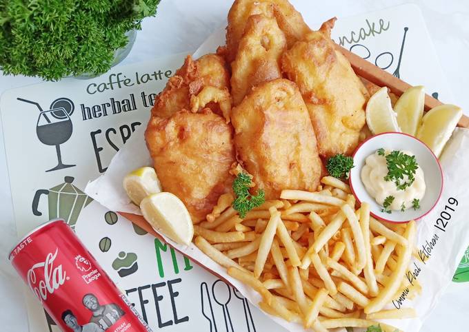 Resep Fish And Chips Oleh Ummu Khal Kitchen - Cookpad