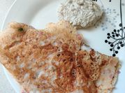 A picture of sooji dosa