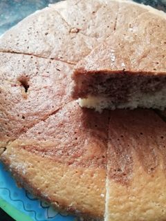 Una foto de Torta marmolada fácil