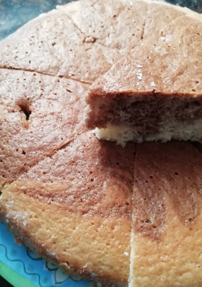 Una foto de Torta marmolada fácil