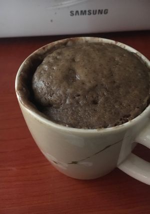 A picture of Chocolate and Cookie Mug Cake.