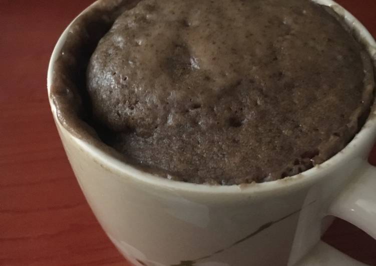 Steps to Prepare Super Quick Homemade Chocolate and Cookie Mug Cake