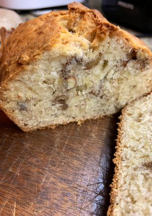 Una foto de Pan de banana fácil