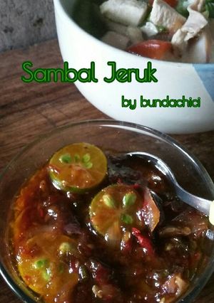 Foto resep Sambal Jeruk