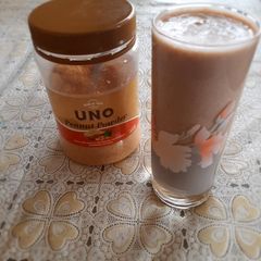 A picture of Creamy banana smothie.
