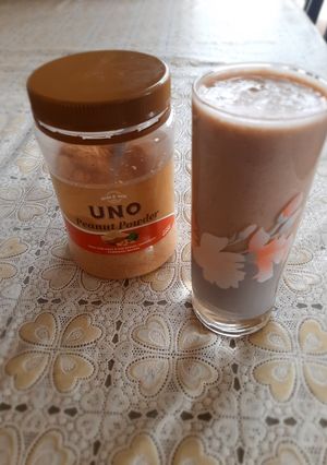 A picture of Creamy banana smothie.